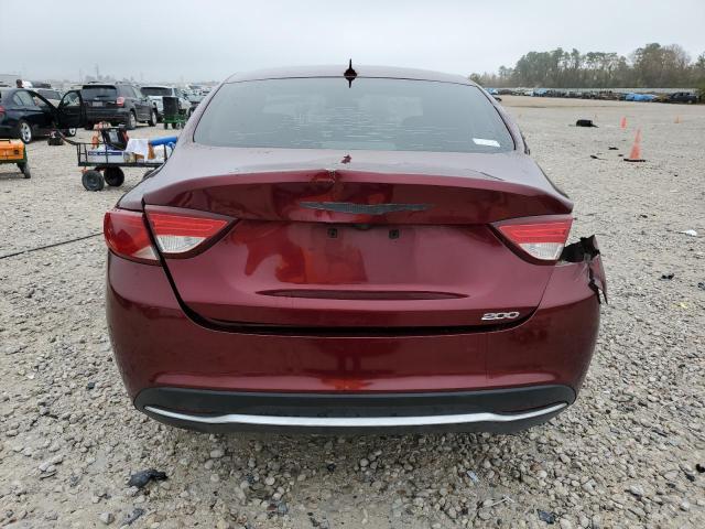  CHRYSLER 200 2016 Burgundy