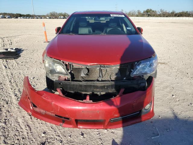  TOYOTA CAMRY 2012 Red