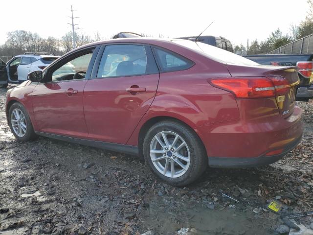  FORD FOCUS 2015 Czerwony