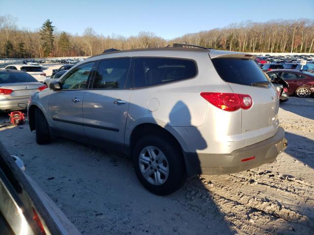  CHEVROLET TRAVERSE 2012 Silver