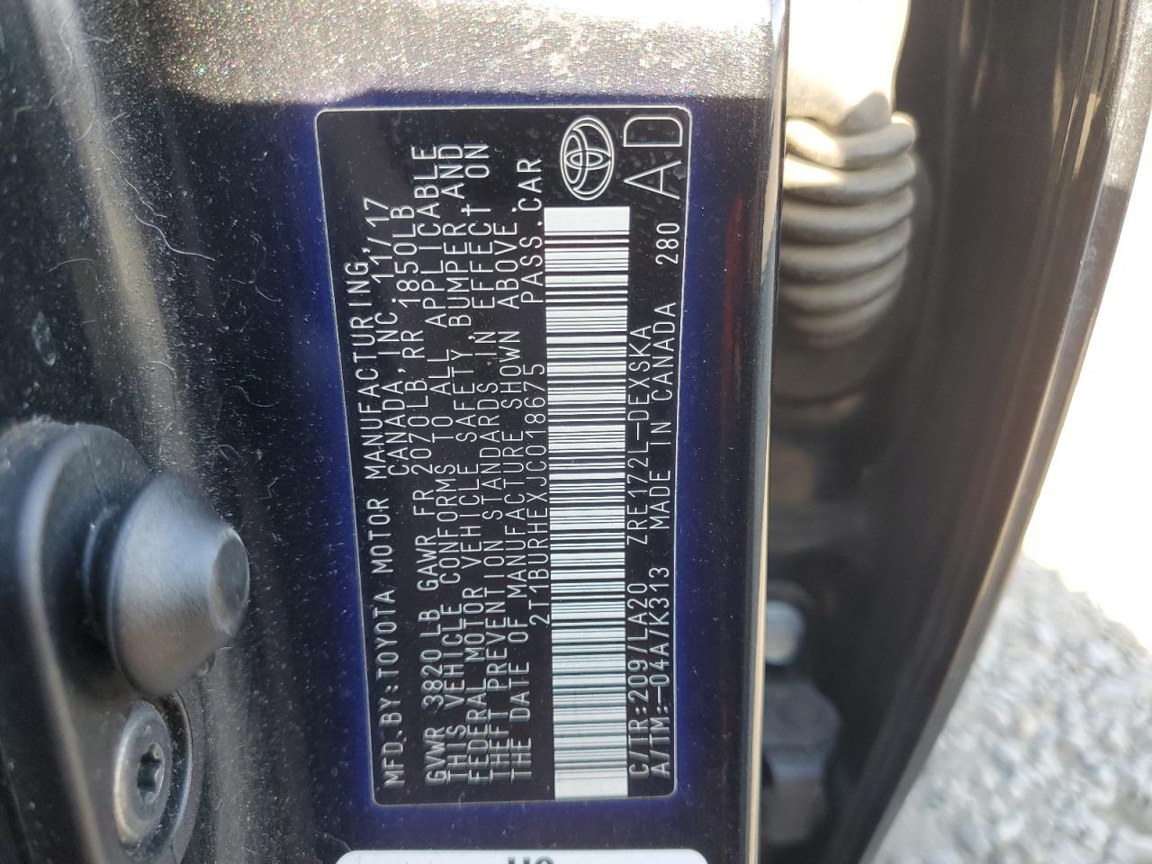2018 Toyota Corolla - Image 12