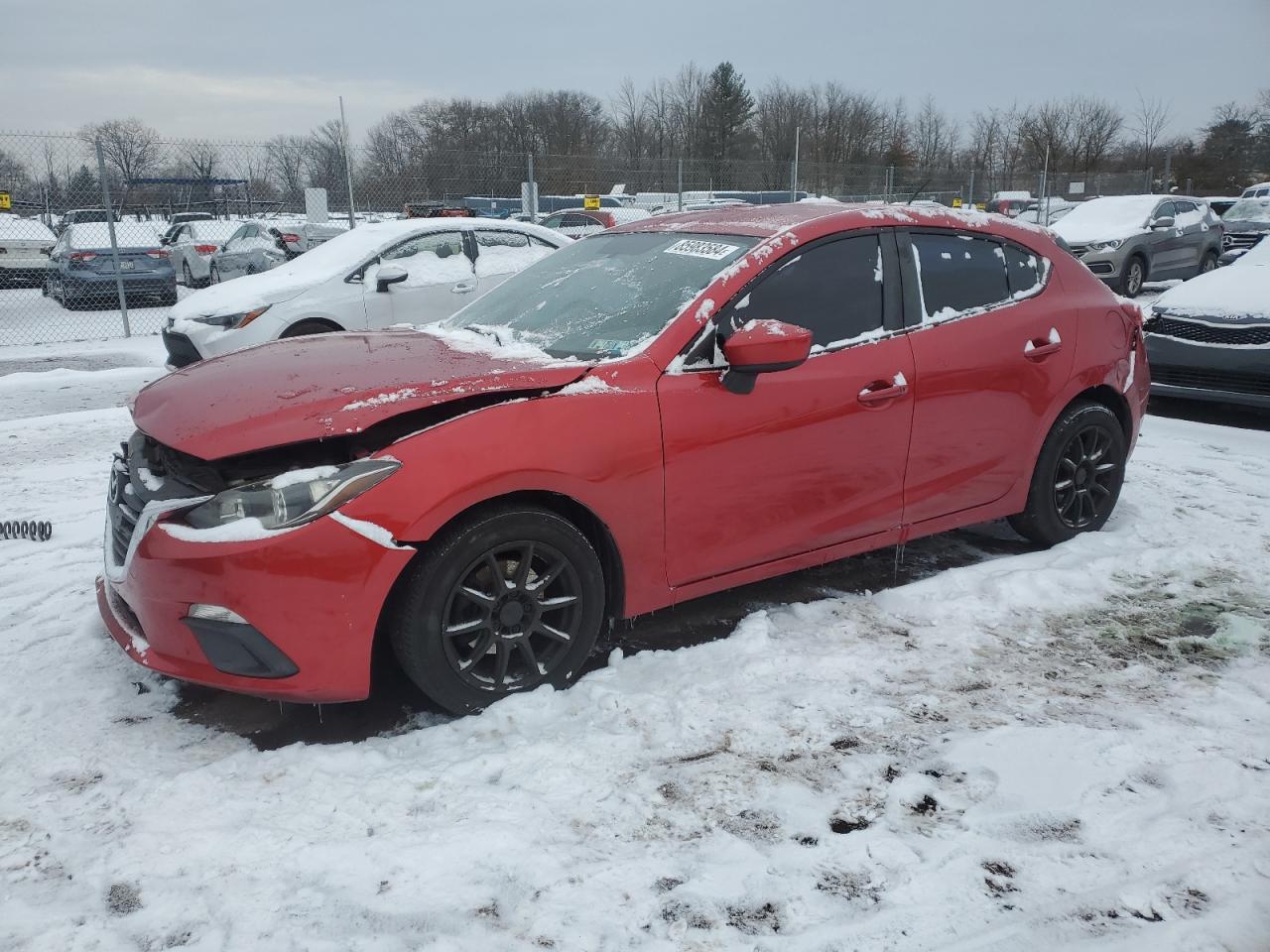 VIN JM1BM1K78E1123558 2014 MAZDA 3 no.1