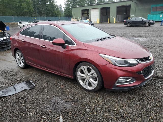  CHEVROLET CRUZE 2016 Бургунді