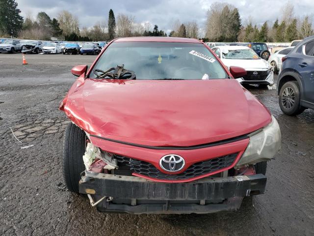  TOYOTA CAMRY 2014 Red