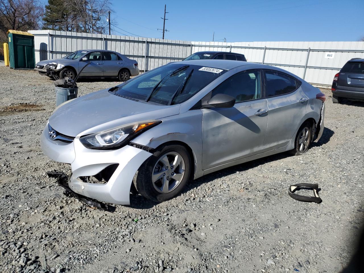 VIN 5NPDH4AE9EH456472 2014 HYUNDAI ELANTRA no.1