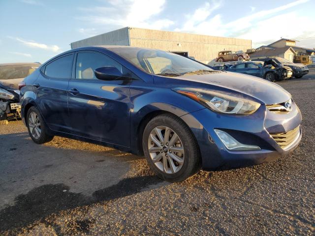  HYUNDAI ELANTRA 2016 Granatowy