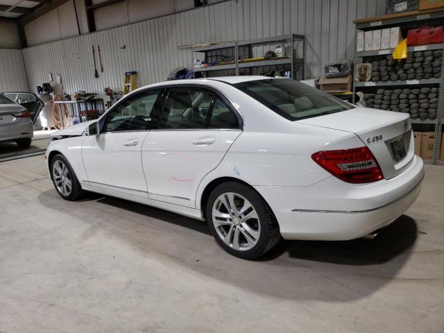 Sedans MERCEDES-BENZ C-CLASS 2014 Biały