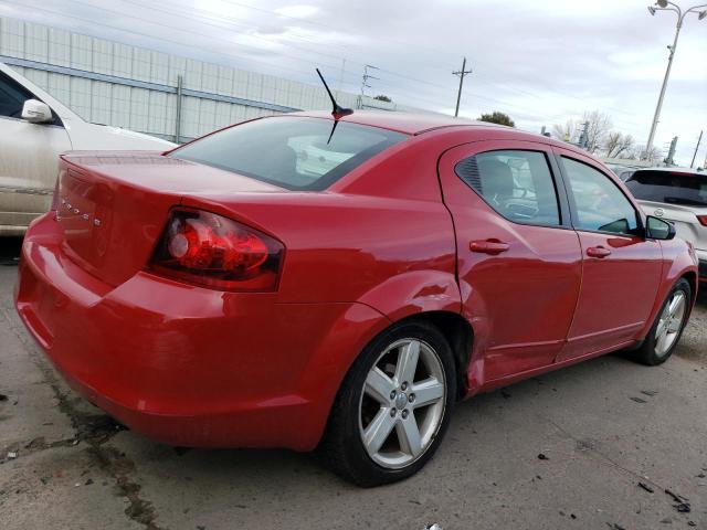  DODGE AVENGER 2013 Червоний