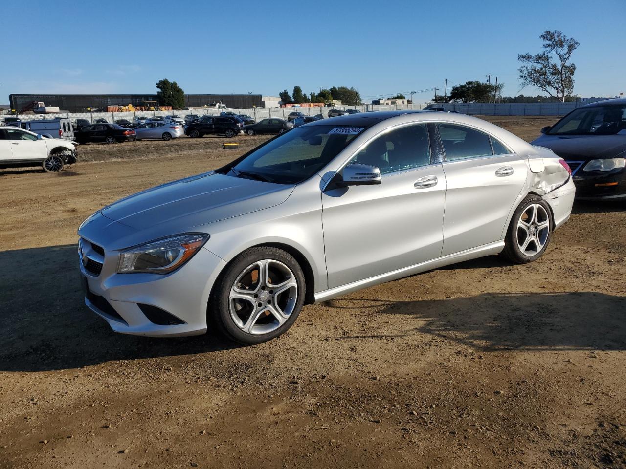 VIN WDDSJ4EB1EN067942 2014 MERCEDES-BENZ CLA-CLASS no.1