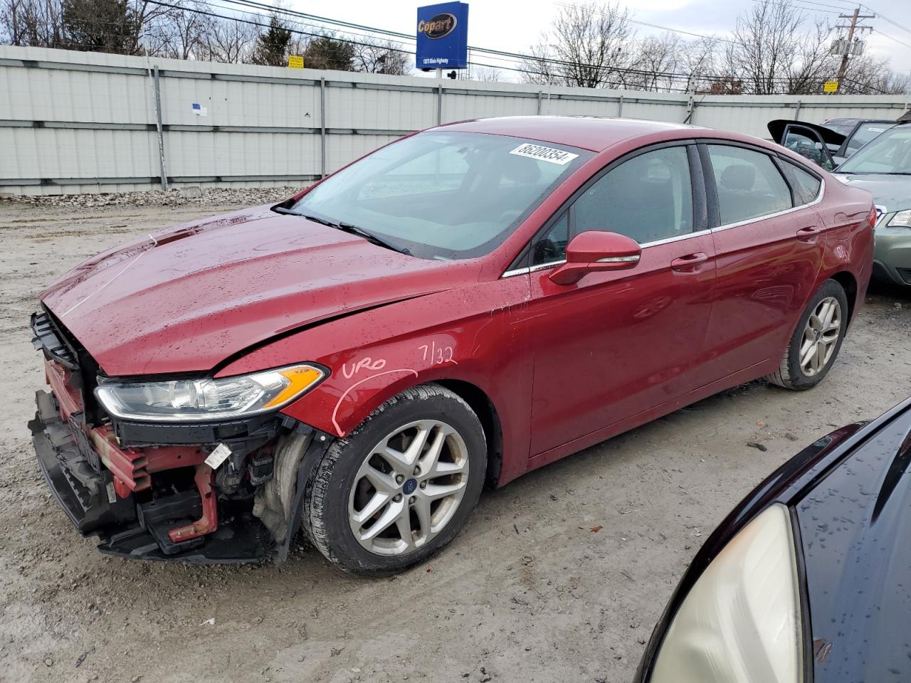 VIN 3FA6P0H78GR313000 2016 FORD FUSION no.1