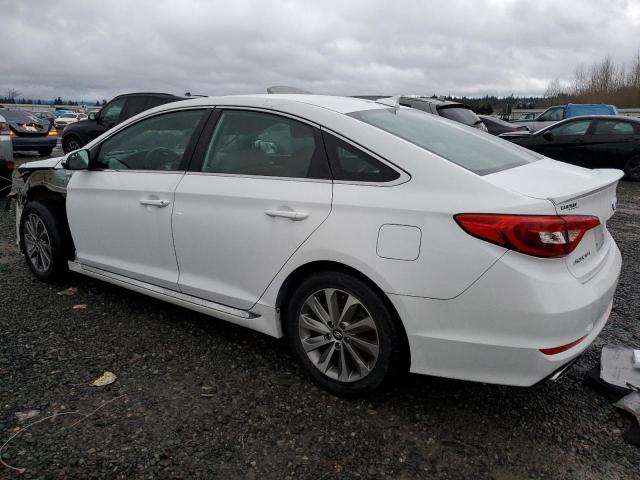  HYUNDAI SONATA 2016 Білий