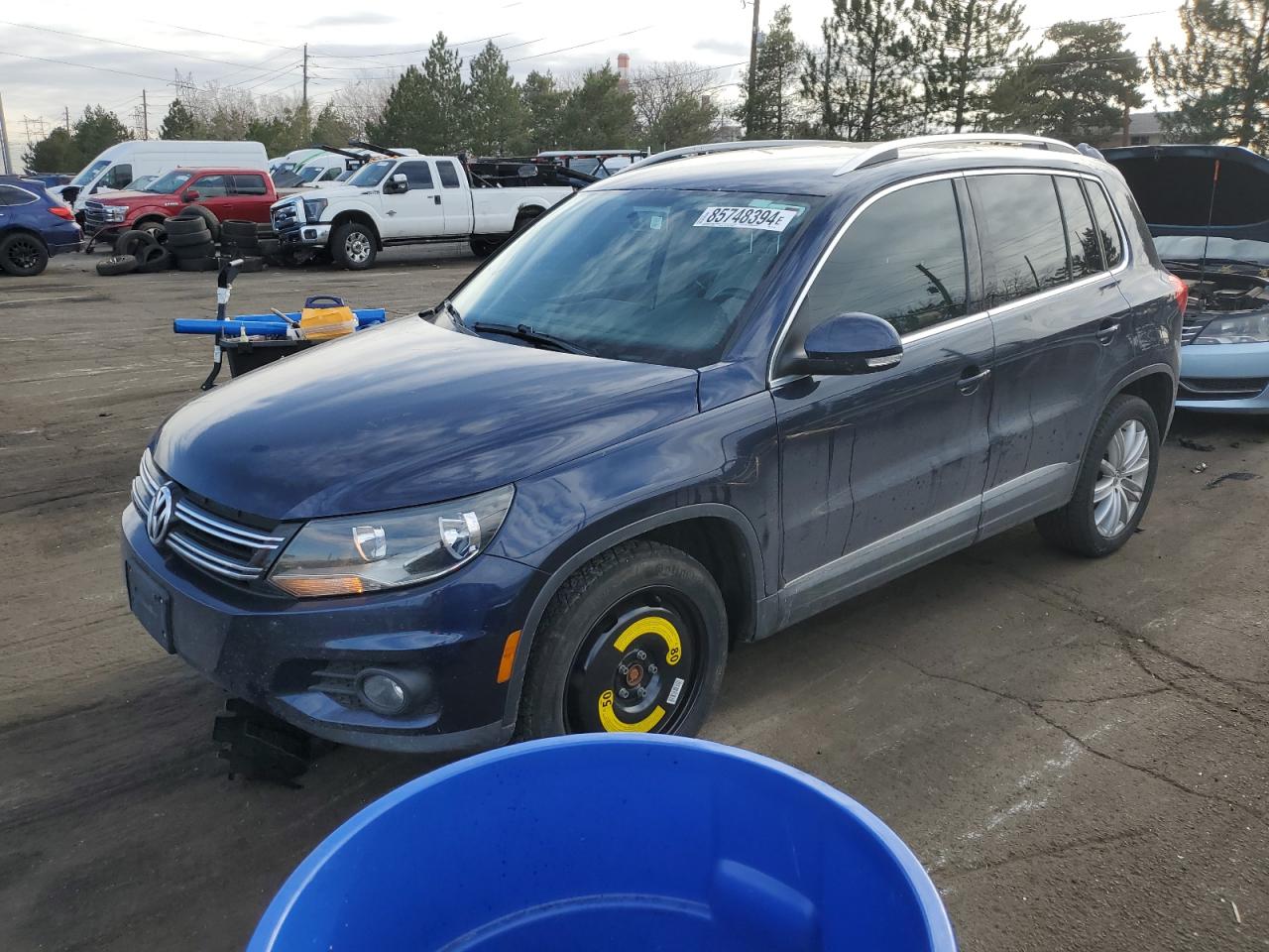 VIN WVGAV3AX1EW521344 2014 VOLKSWAGEN TIGUAN no.1