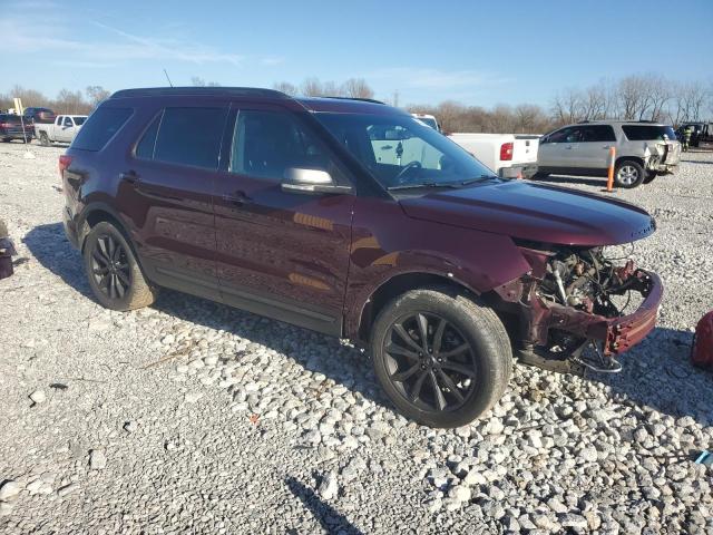  FORD EXPLORER 2018 Burgundy