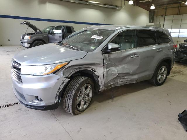  TOYOTA HIGHLANDER 2016 Srebrny