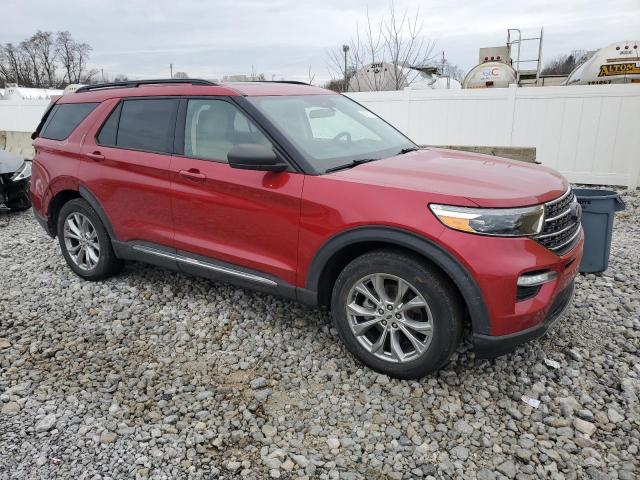  FORD EXPLORER 2020 Czerwony