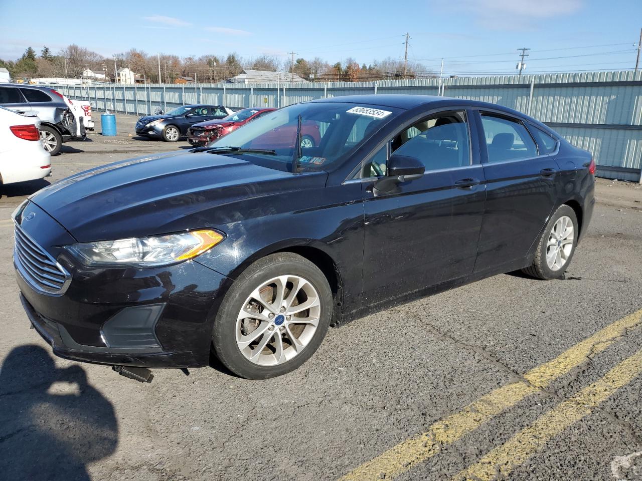 VIN 3FA6P0H70KR238642 2019 FORD FUSION no.1