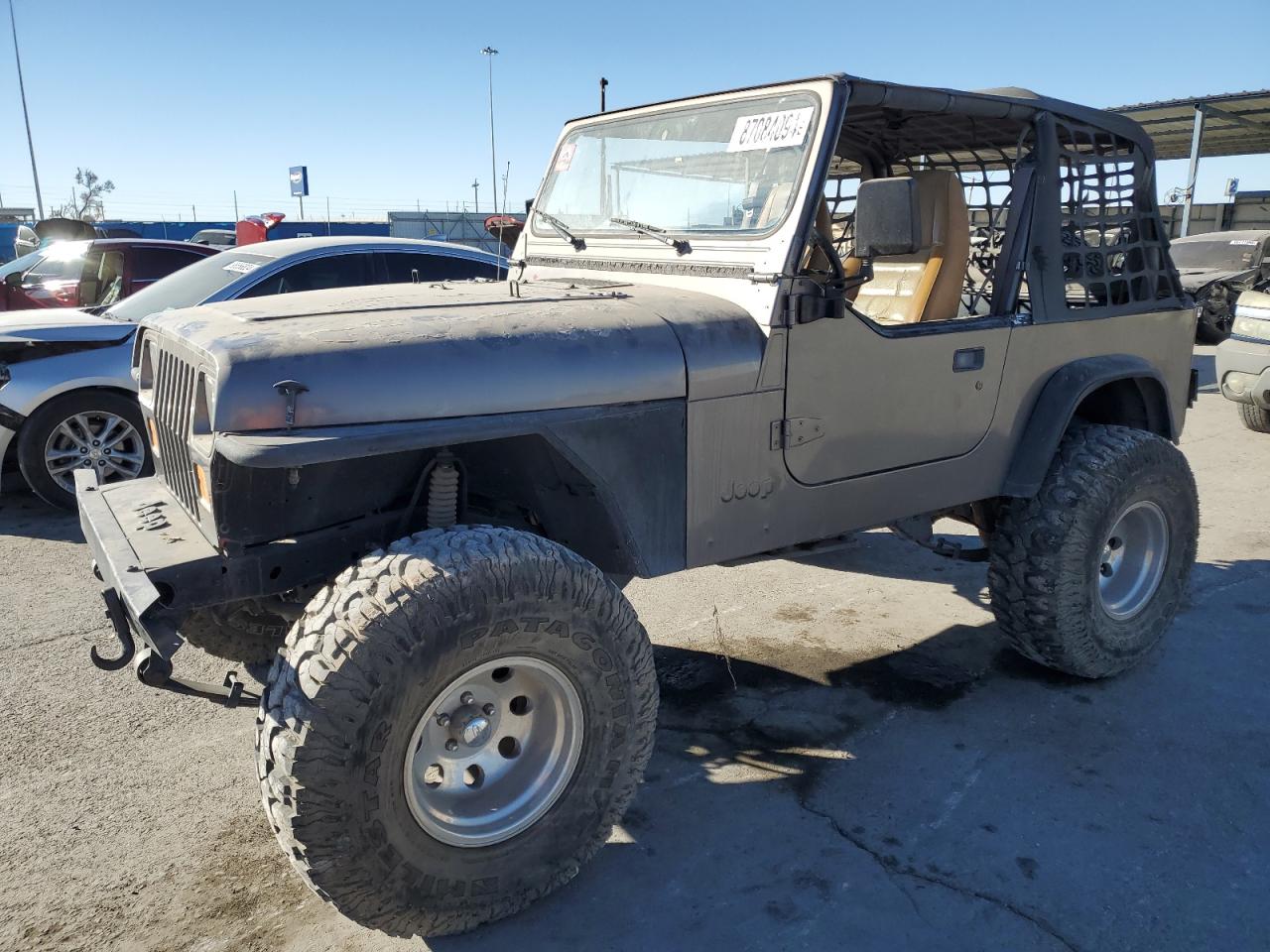 1993 Jeep Wrangler / Yj S VIN: 1J4FY19P0PP233347 Lot: 87084094