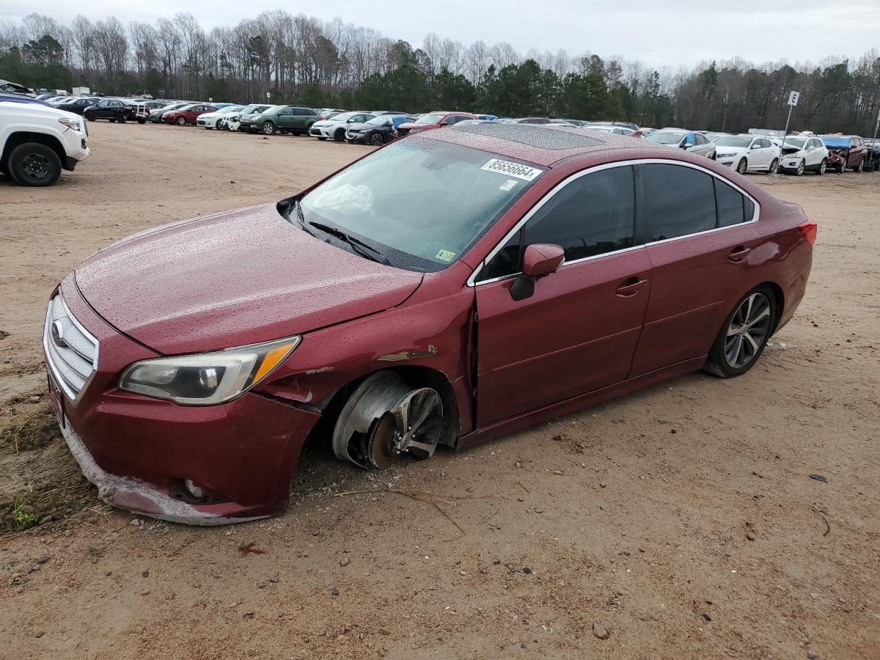 2016 Subaru Legacy 2.5I Limited for Sale in Charles City, VA - Front End