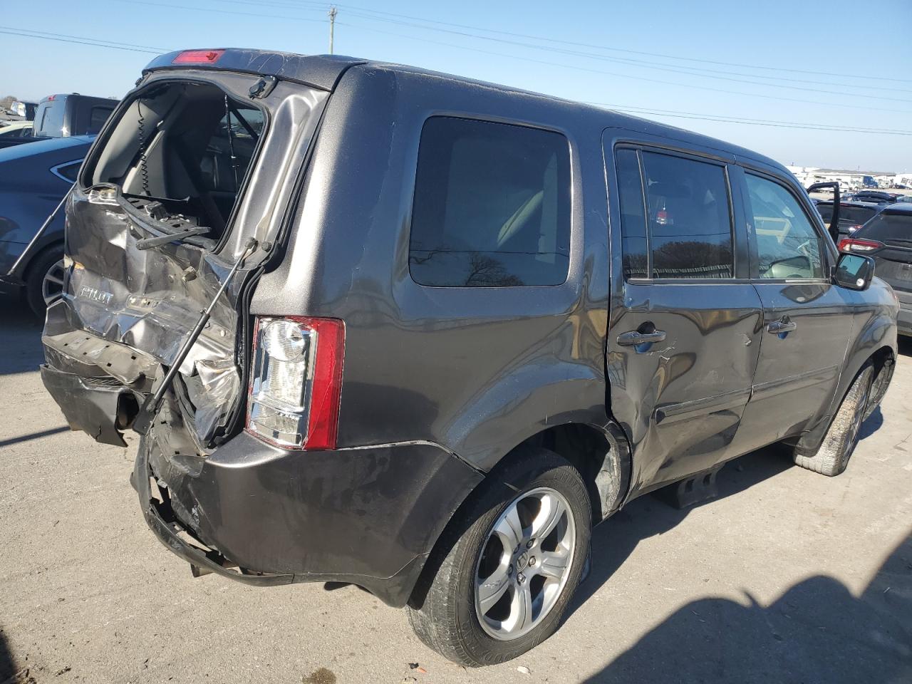 VIN 5FNYF3H53EB025390 2014 HONDA PILOT no.3