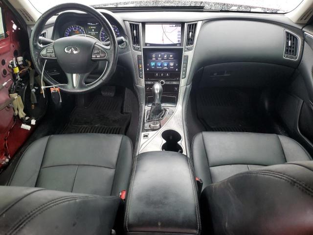 Sedans INFINITI Q50 2015 Red