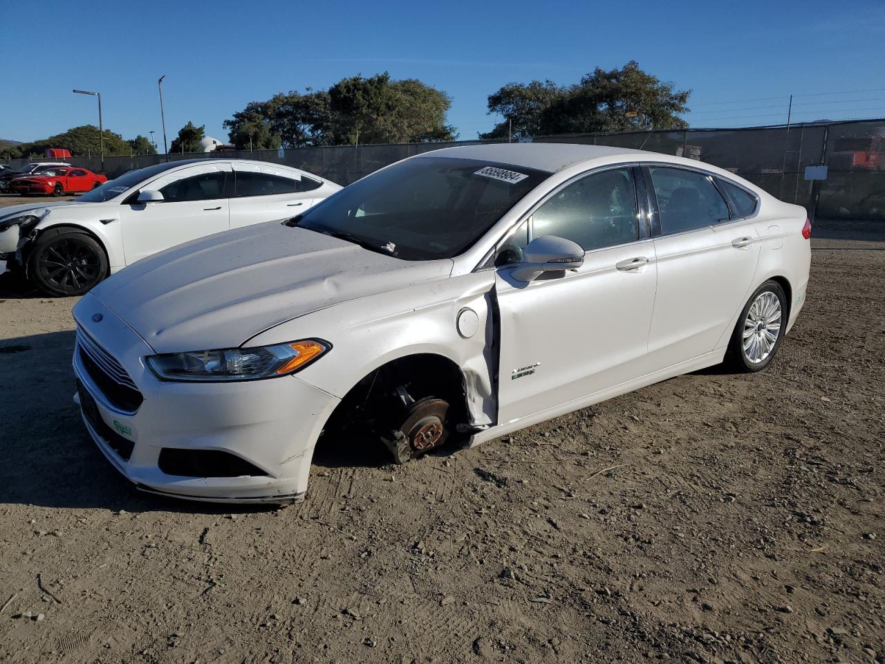 VIN 3FA6P0PU8GR123110 2016 FORD FUSION no.1