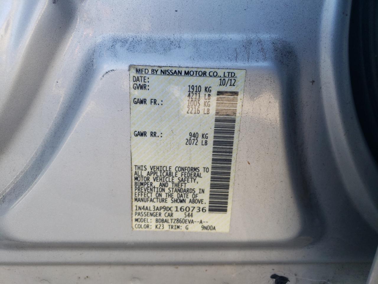 2013 Nissan Altima - Image 12