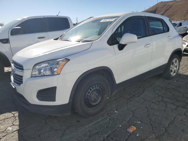  CHEVROLET TRAX 2015 White