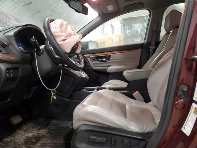  HONDA CRV 2017 Бордовий