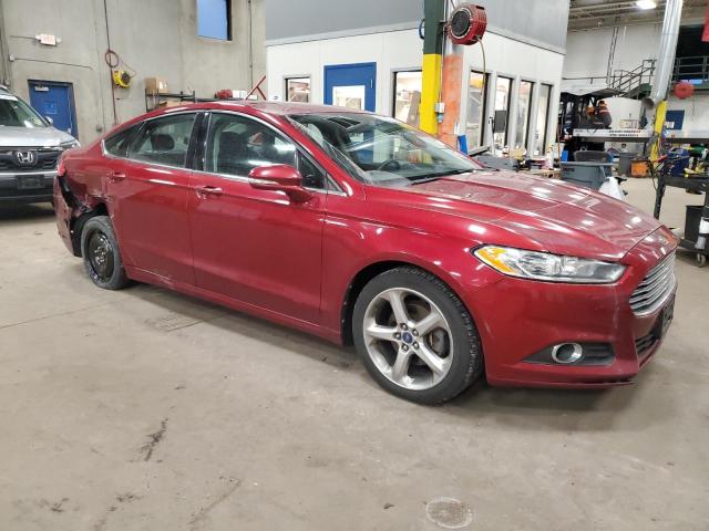 Sedans FORD FUSION 2013 Czerwony