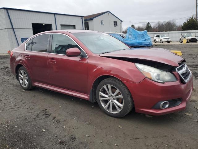  SUBARU LEGACY 2013 Czerwony