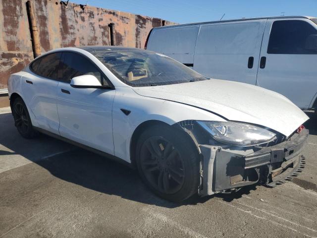  TESLA MODEL S 2015 White