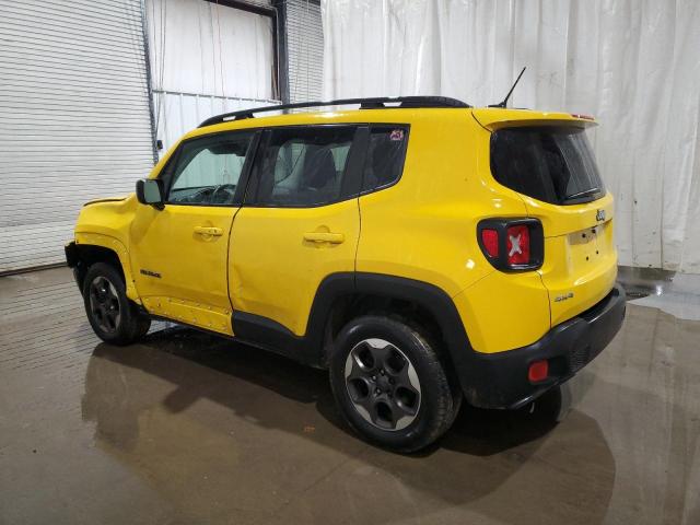  JEEP RENEGADE 2017 Yellow