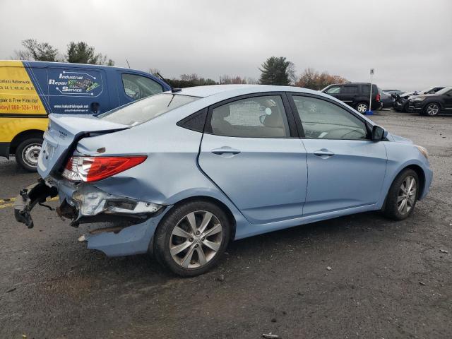 Sedans HYUNDAI ACCENT 2012 Blue