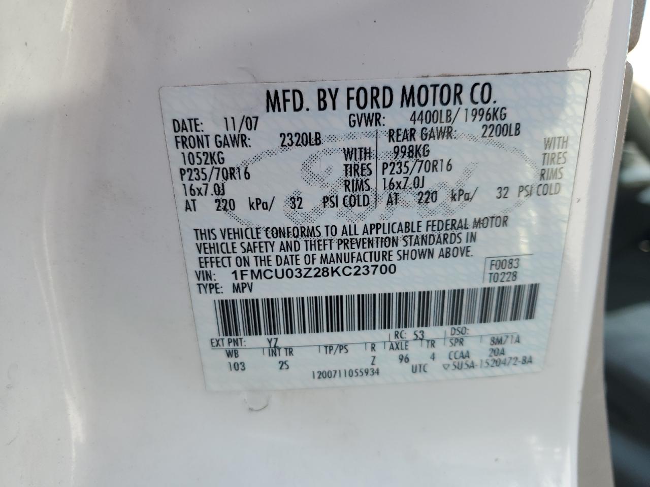 2008 Ford Escape - Image 15