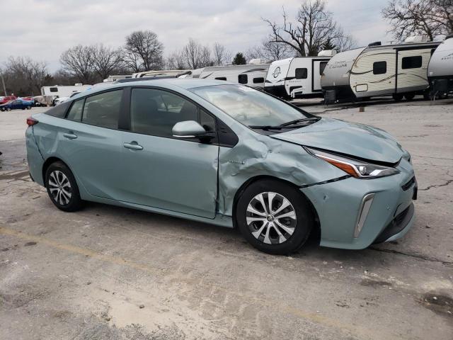  TOYOTA PRIUS 2019 Бирюзовый