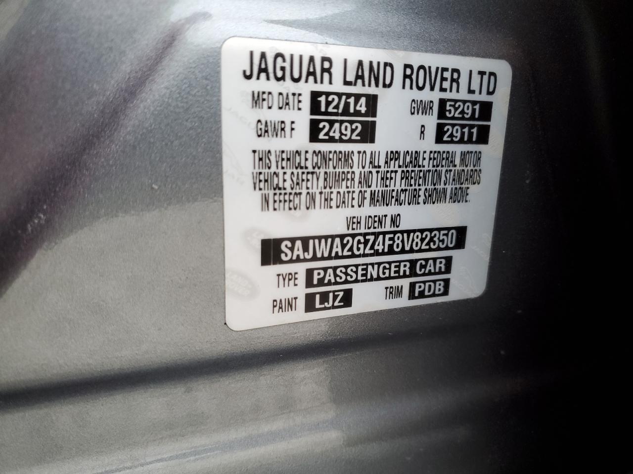 2015 Jaguar XJ - Image 12