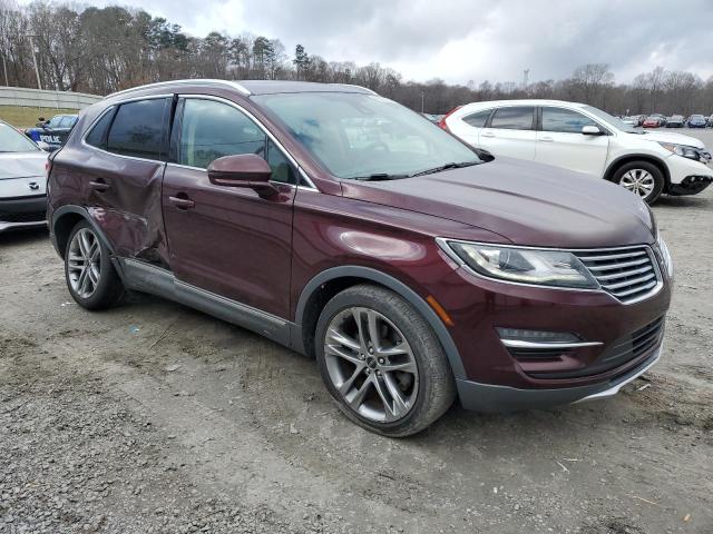  LINCOLN MKC 2018 Бургунді