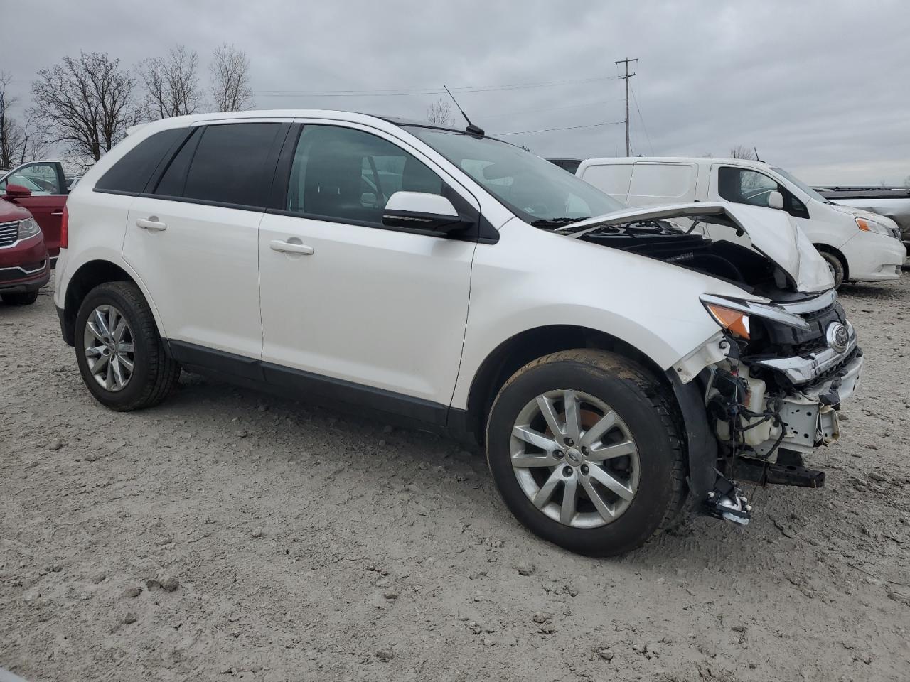 VIN 2FMDK4JC9DBB29592 2013 FORD EDGE no.4