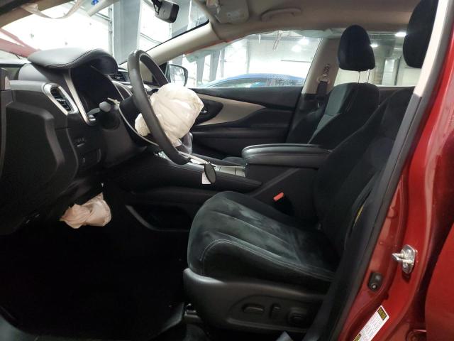  NISSAN MURANO 2017 Red