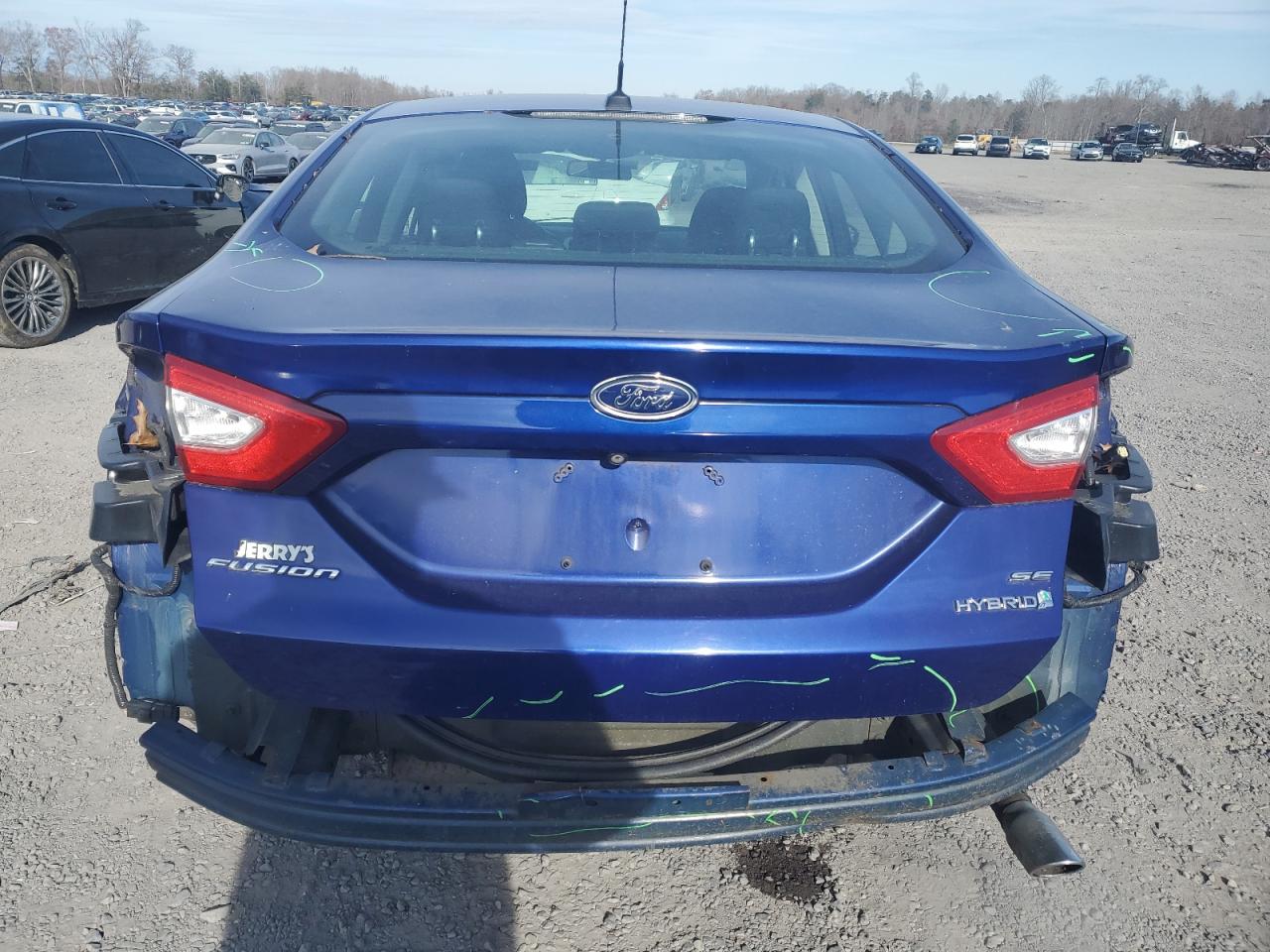 VIN 3FA6P0LU3ER119050 2014 FORD FUSION no.6