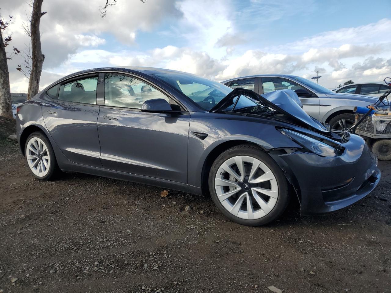 VIN 5YJ3E1EA9PF468441 2023 TESLA MODEL 3 no.4