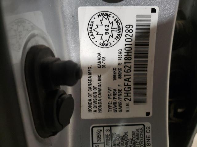 2008 HONDA CIVIC DX
