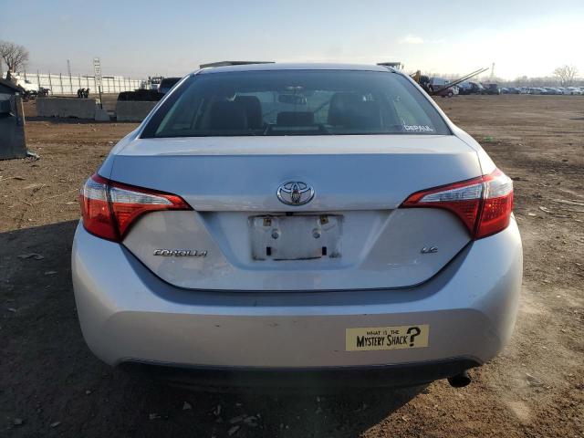  TOYOTA COROLLA 2014 Silver