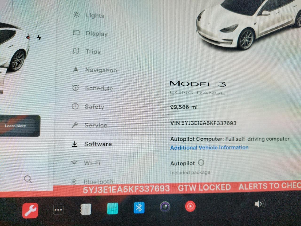 VIN 5YJ3E1EA5KF337693 2019 TESLA MODEL 3 no.9