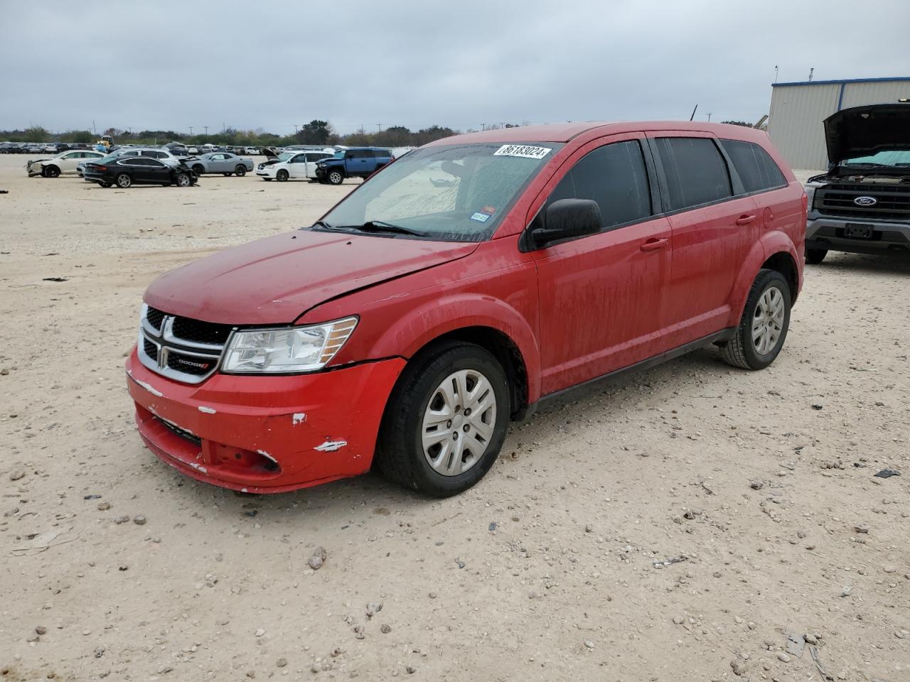 VIN 3C4PDCABXFT645531 2015 DODGE JOURNEY no.1