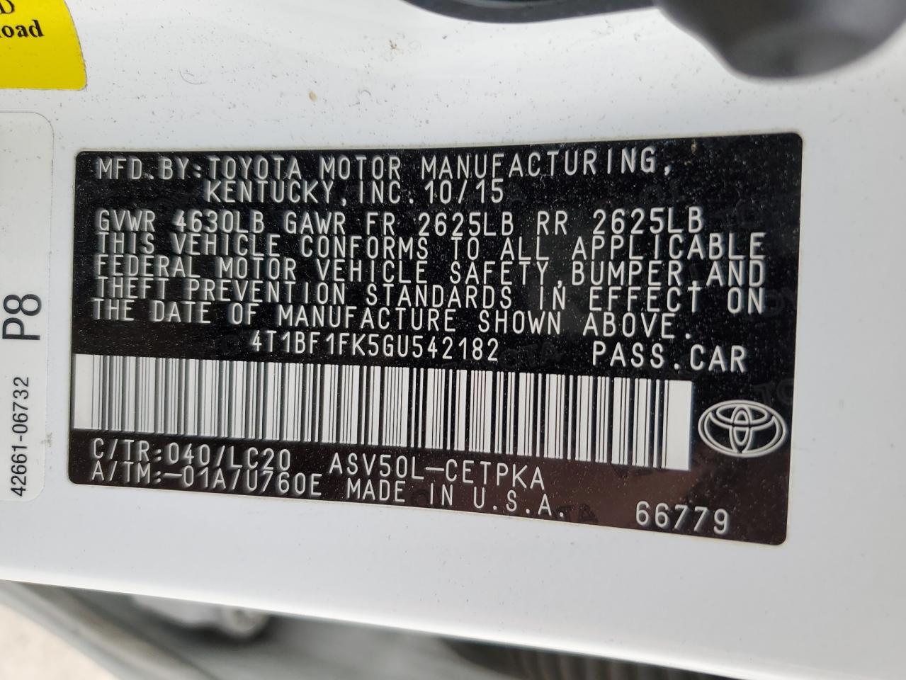 2016 Toyota Camry - Image 13