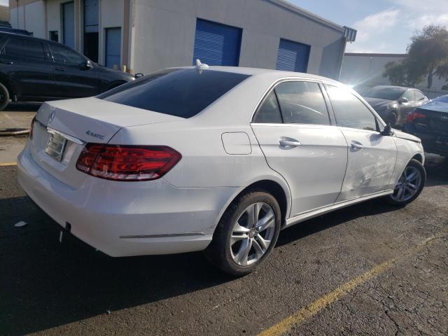 Sedans MERCEDES-BENZ E-CLASS 2014 Biały