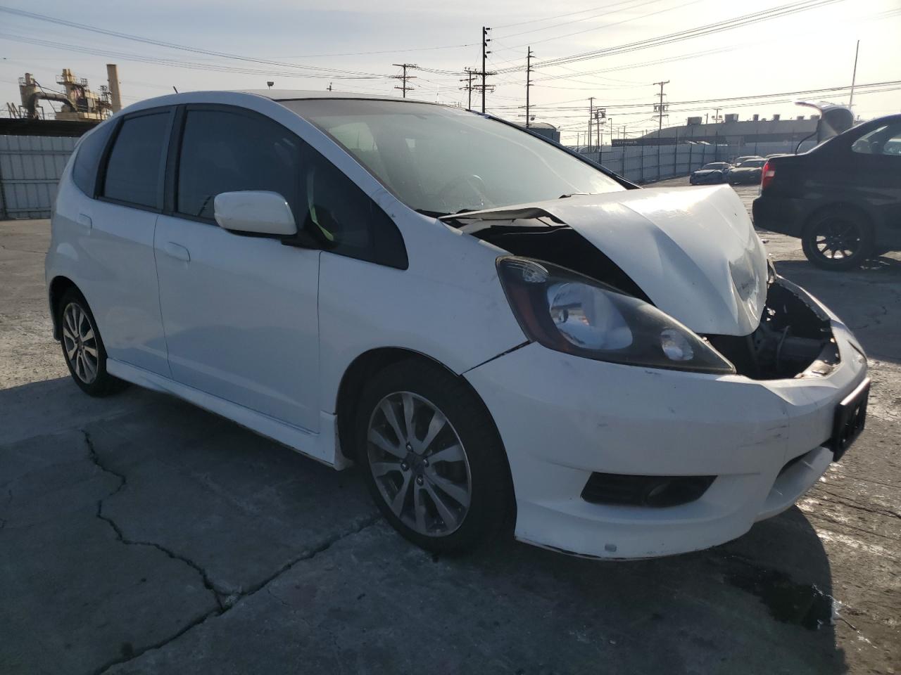 VIN JHMGE8H51DC012188 2013 HONDA FIT no.4