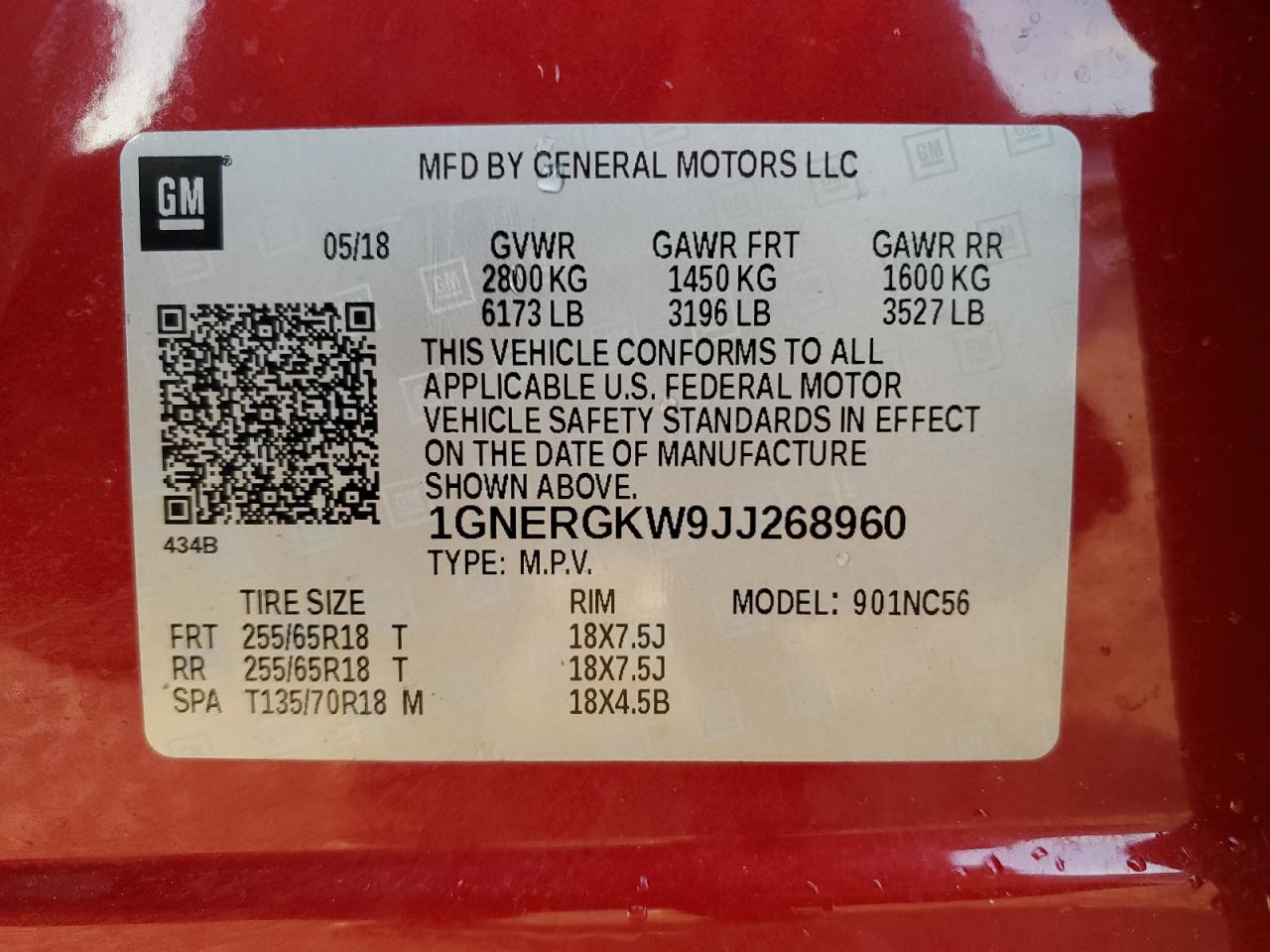 2018 Chevrolet Traverse - Image 16