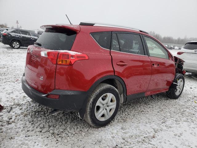  TOYOTA RAV4 2013 Красный